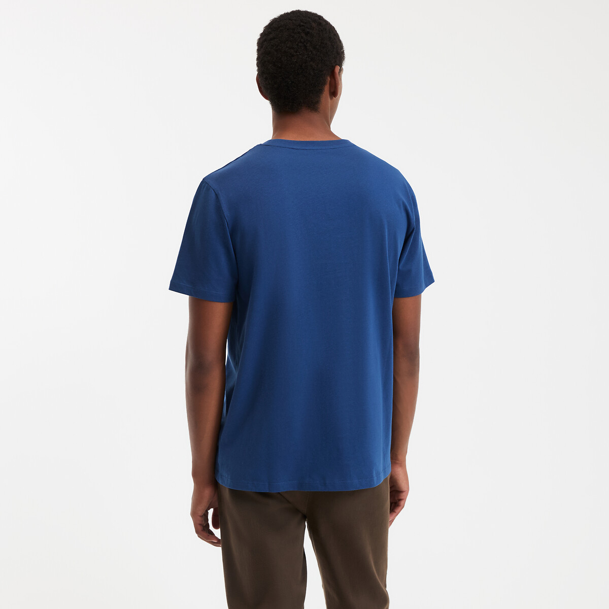 COLEÇÃO LA REDOUTE<br>Camiseta com gola redonda e mangas curtas