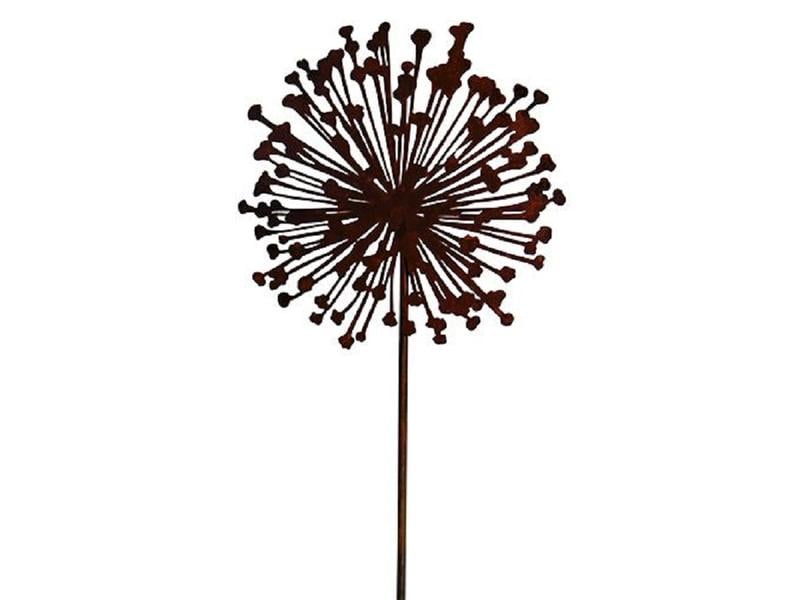 Ambiance Gartenstecker Allium, 80 cm Gartendeko zum Stecken