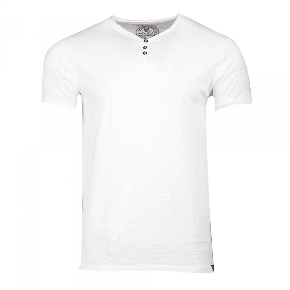 La Maison Blaggio T-shirt Blanc Homme La Maison Blaggio Mattew