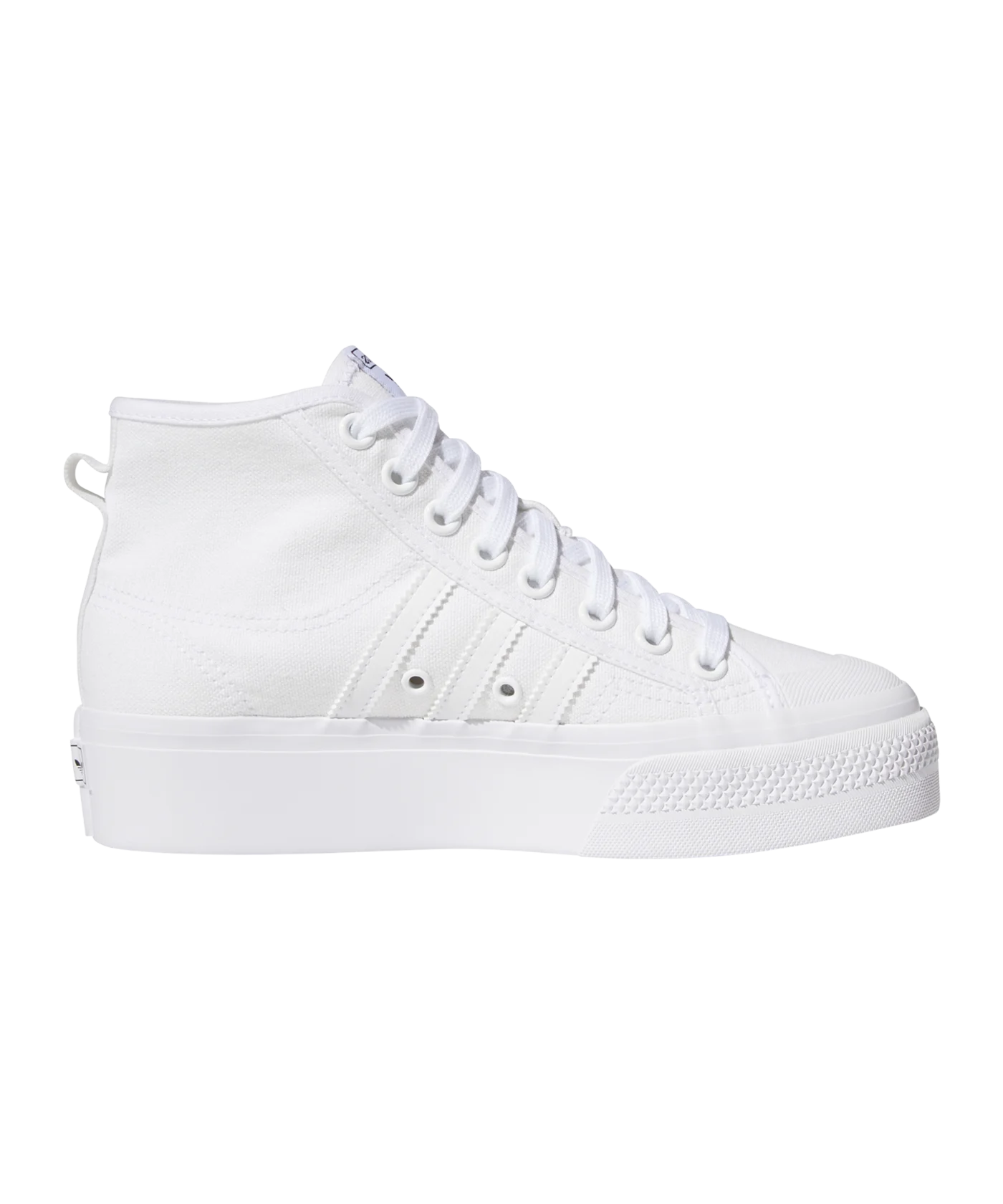 adidas Originals Nizza Plattform Mid Damen Weiss