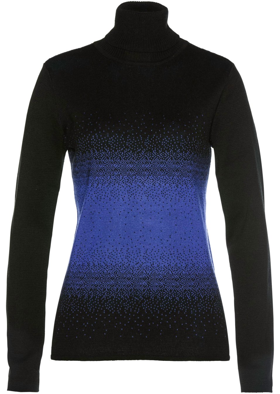 Pull col roulé