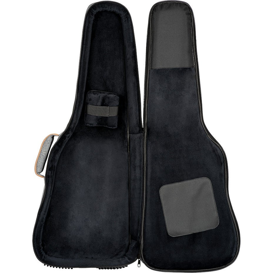 Ortega OGBEG-DLX-GY Deluxe gigbag voor elektrische gitaar grijs