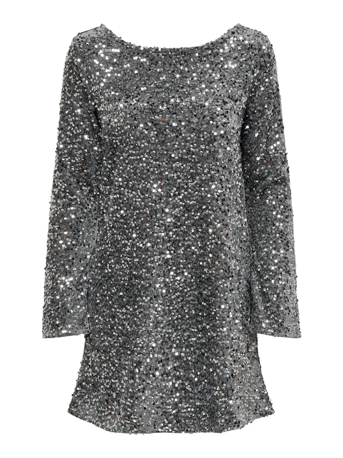 JDYSARA Kurzes Kleid Silver