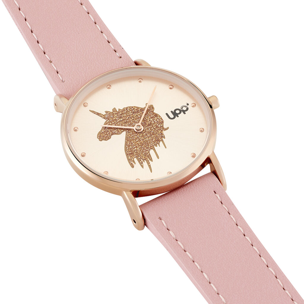 Montre Upp Solene Doré Rose