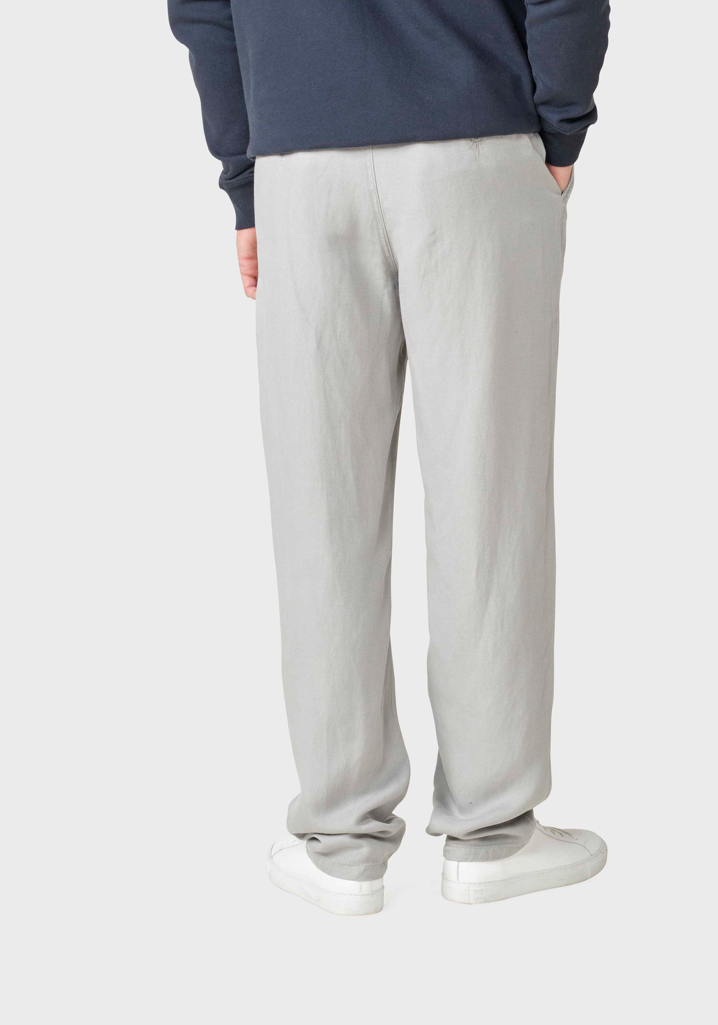 Klitmøller Collective Hose Birger Lyocell Pant Pastel Grey