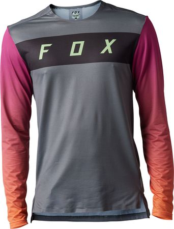 FLEXAIR ARCADIA Herren-Langarmshirt  pewter  S