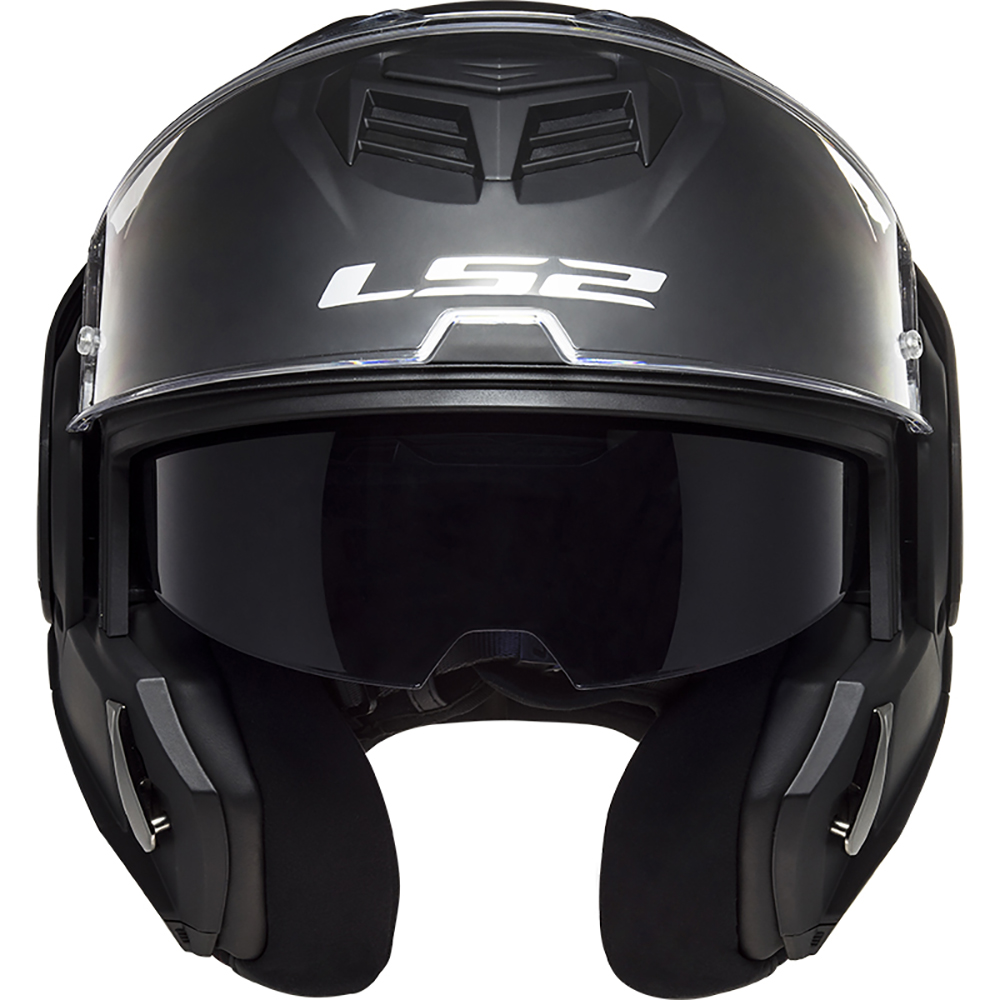 LS2 - Casque FF906 Advant Solid / intercom intégré Noir Mat