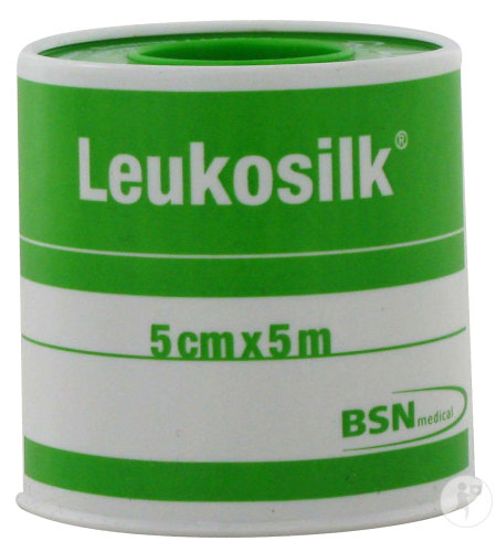 Bsn Medical Leukosilk Fourreau Sparadrap 5m x 5cm Pièce 1 (0102400)