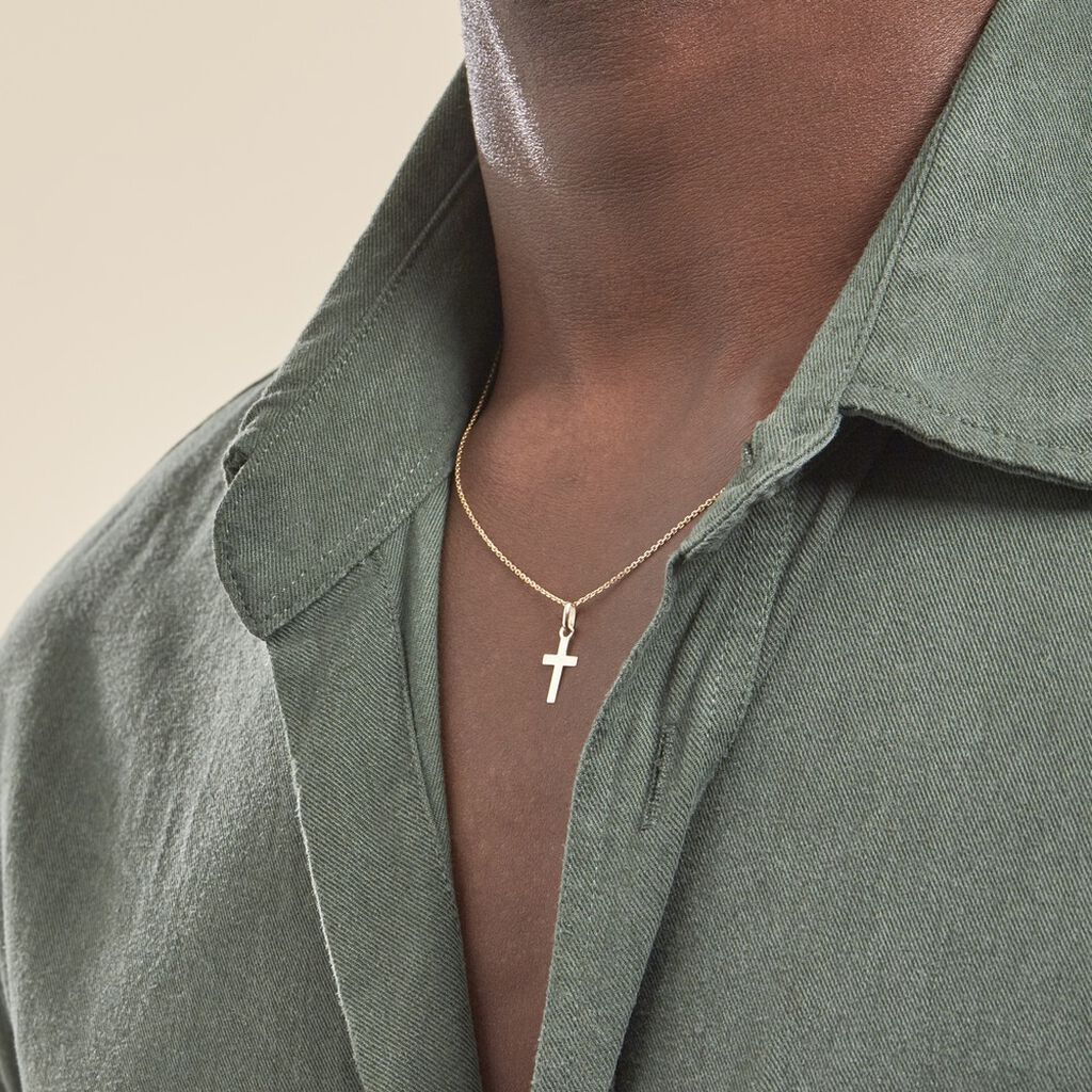 Pendentif Alyssa Croix Or Jaune