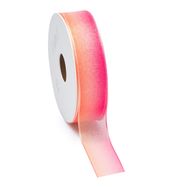 Geschenkband Organza Ombré