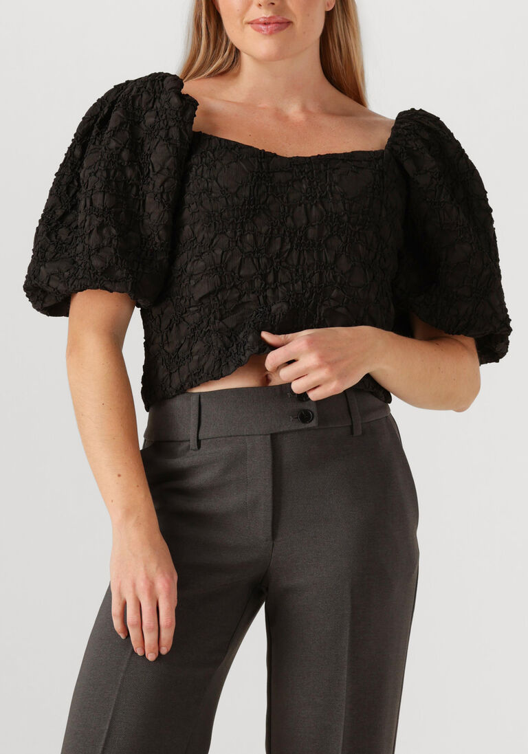 zwarte haute l'amitié top dazzy top