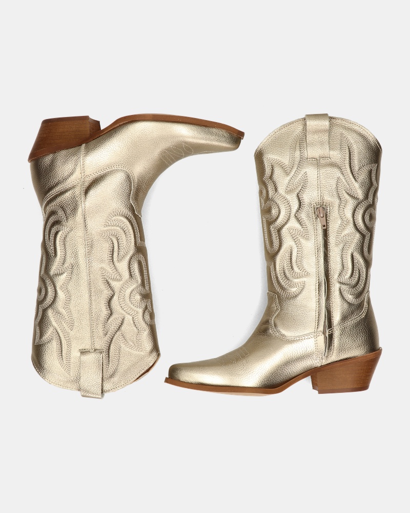 Nelson Cowboylaarzen  - goud