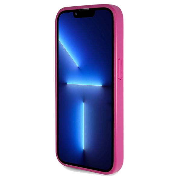 iPhone 15 Pro Max Hardcase Hülle Big Glitter Script (GUHCP15XHG4SGU) - Pink
