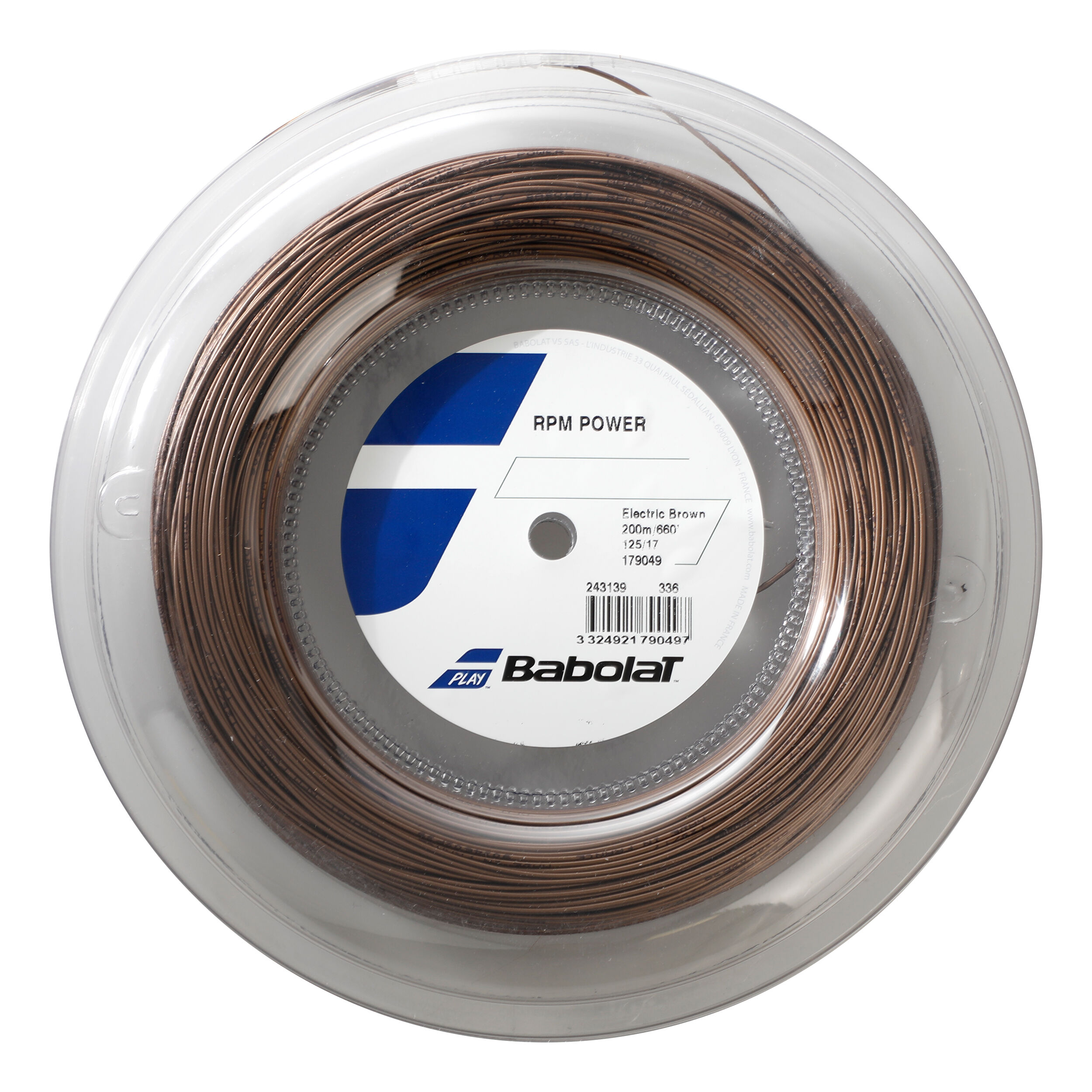 Babolat RPM Power Bobine Cordage 200m - Marron