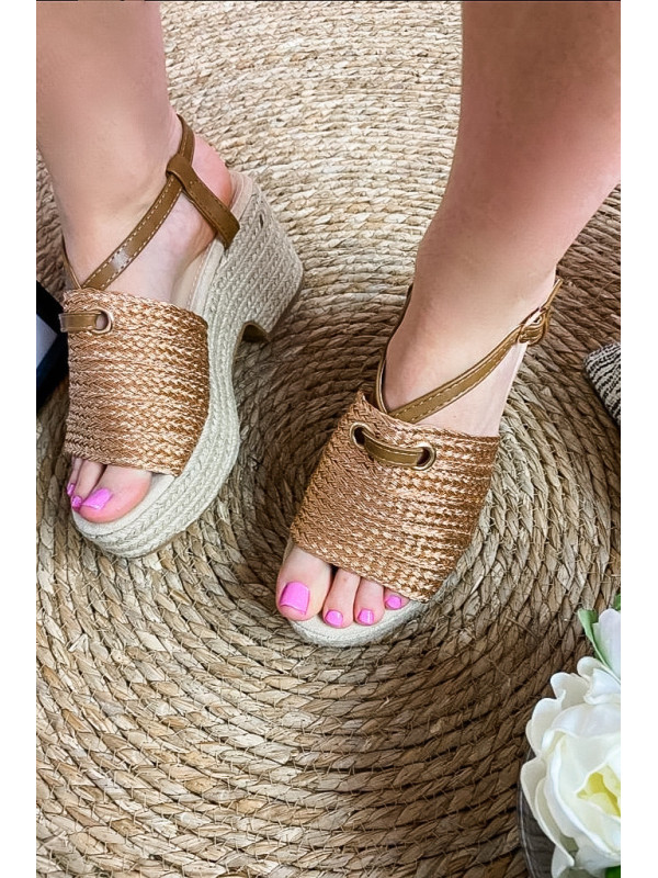 Mules compensées Donia