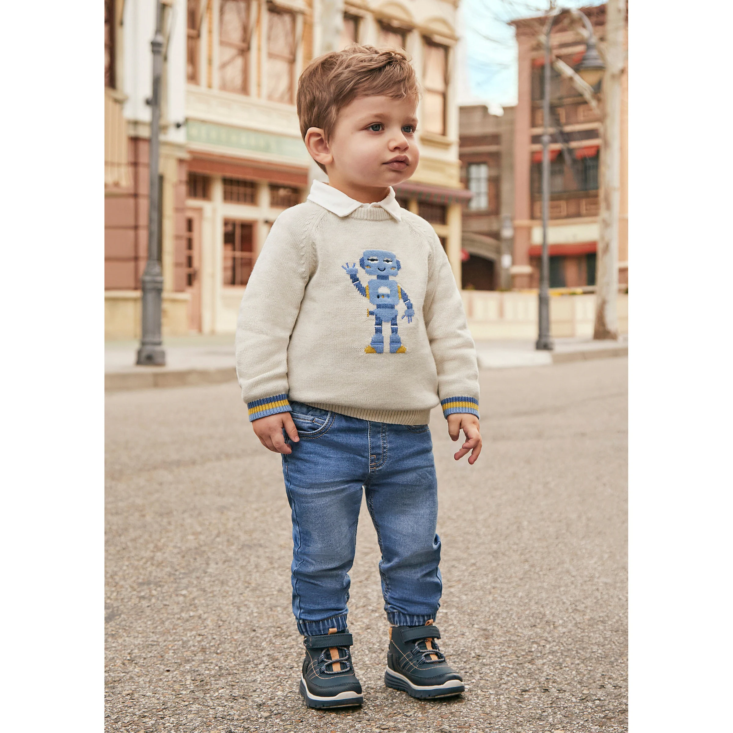 Mayoral Jogging-Jeans 5 Pocket denim