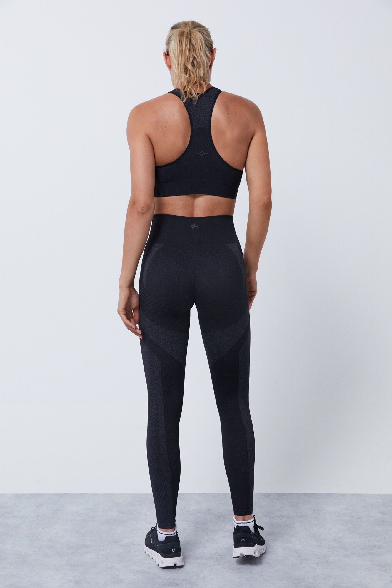 Leggings pretas sem costura