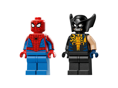 LEGO Spider-Man auto vs. Venomized Wolverine (76336)