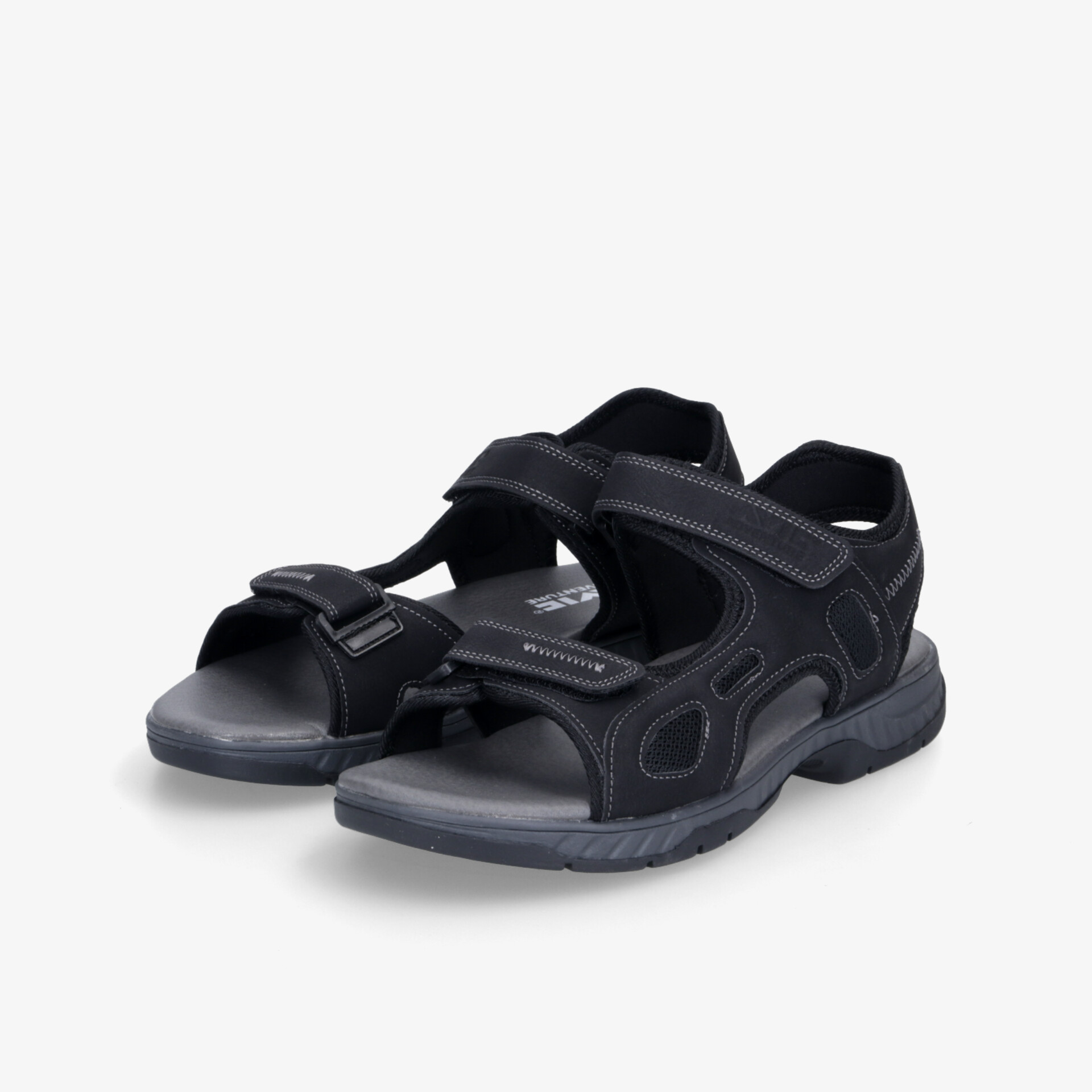 AVIC ADVENTURE Herren Sandalen schwarz