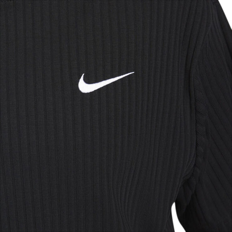 Nike Sportswear Ribbed Jersey T-shirt Sort
