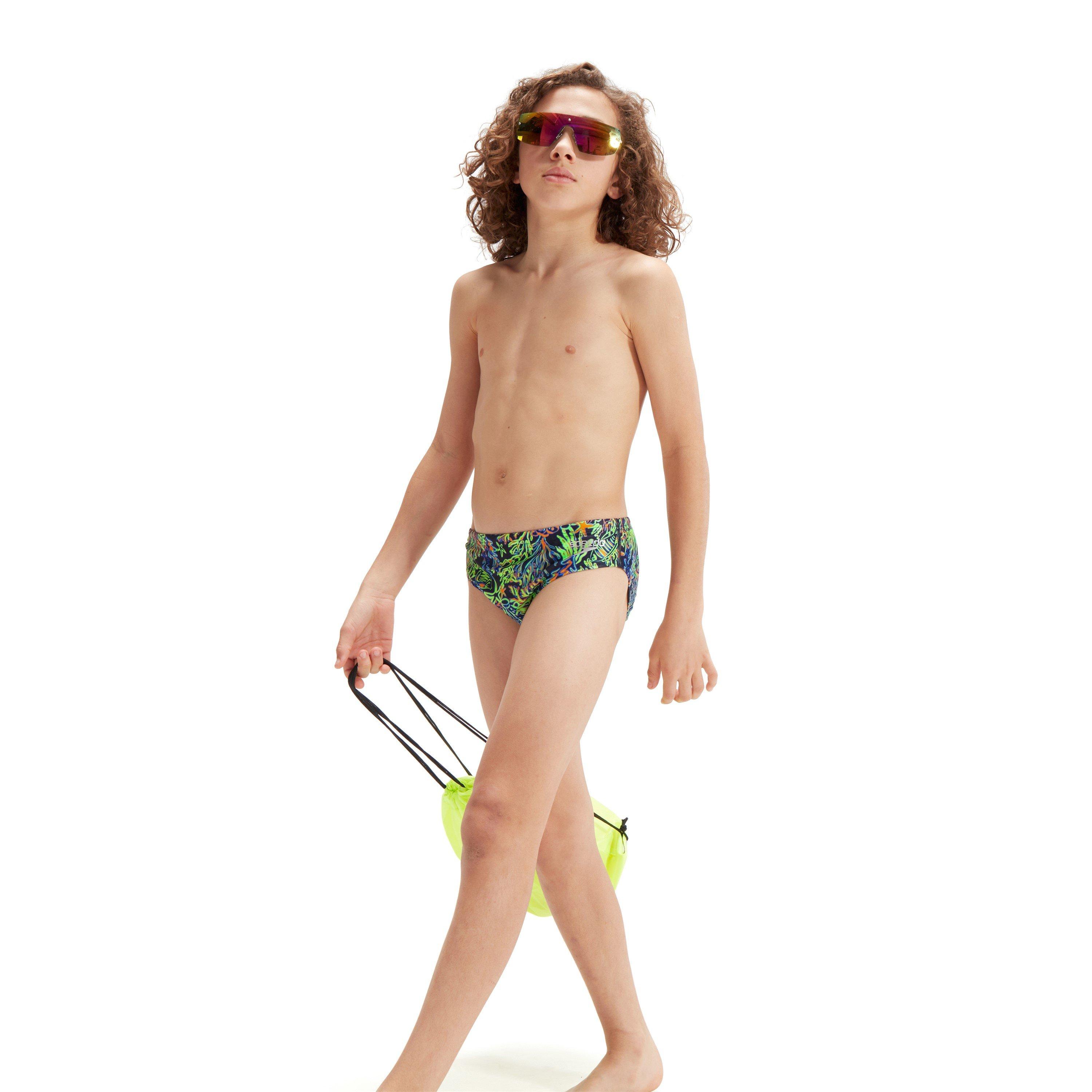 Speedo 6.5cm Allover Brief Juniors