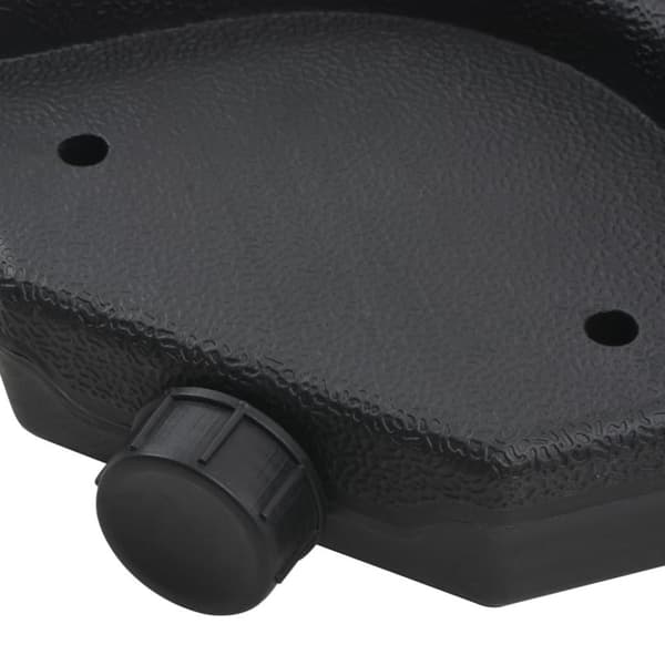 vidaXL Bærbar Parasollfot sand / vannfylt 60 L