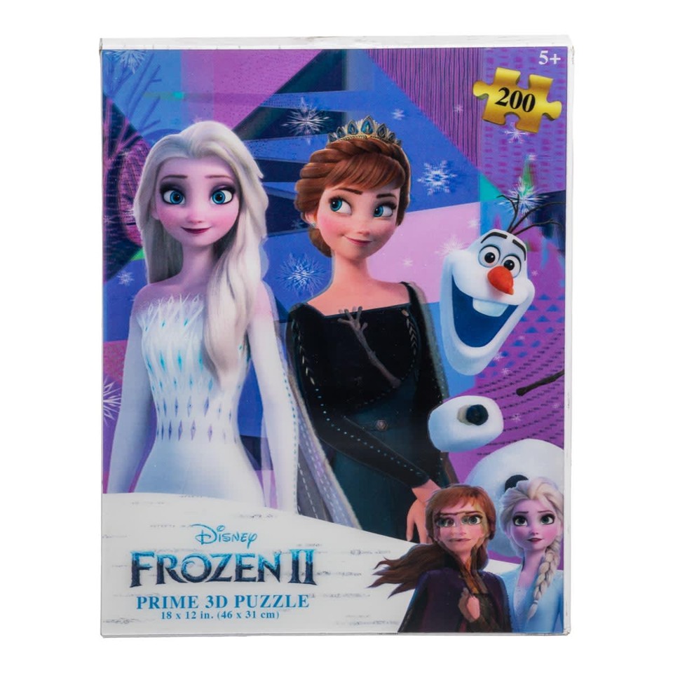 Disney - 3D-puslespil 200 brikker Frozen