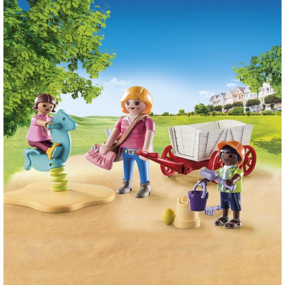 Starter Pack Nourrice avec enfants Playmobil City Life 71258