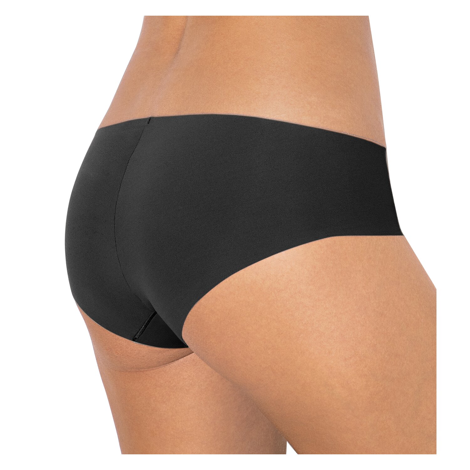 POMPADUR Hipster-Panty Lasercut, POMPADOUR  - schwarz