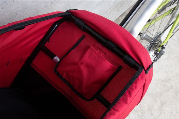 VELOSHOPPER Einkaufswagen  rot