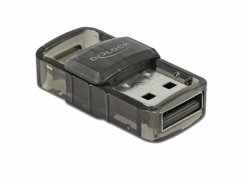 Delock USB-Bluetooth-Adapter 61002 2in1 USB Typ-A&C, V4.0 Dual Modus   EDR