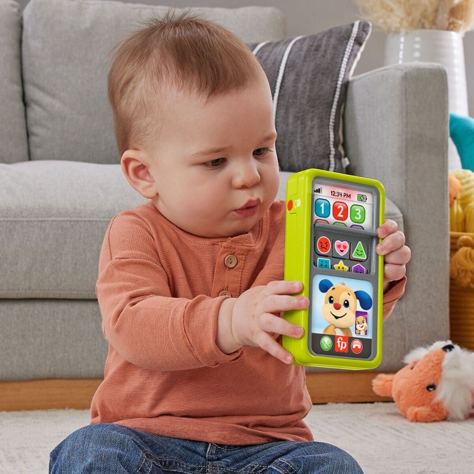 Fisher-Price - Laugh & Learn - 2-in-1 Slide to Learn Smartphone (HNL41)