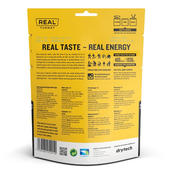 Real Turmat Kjøttsuppe<br>Glutenfri