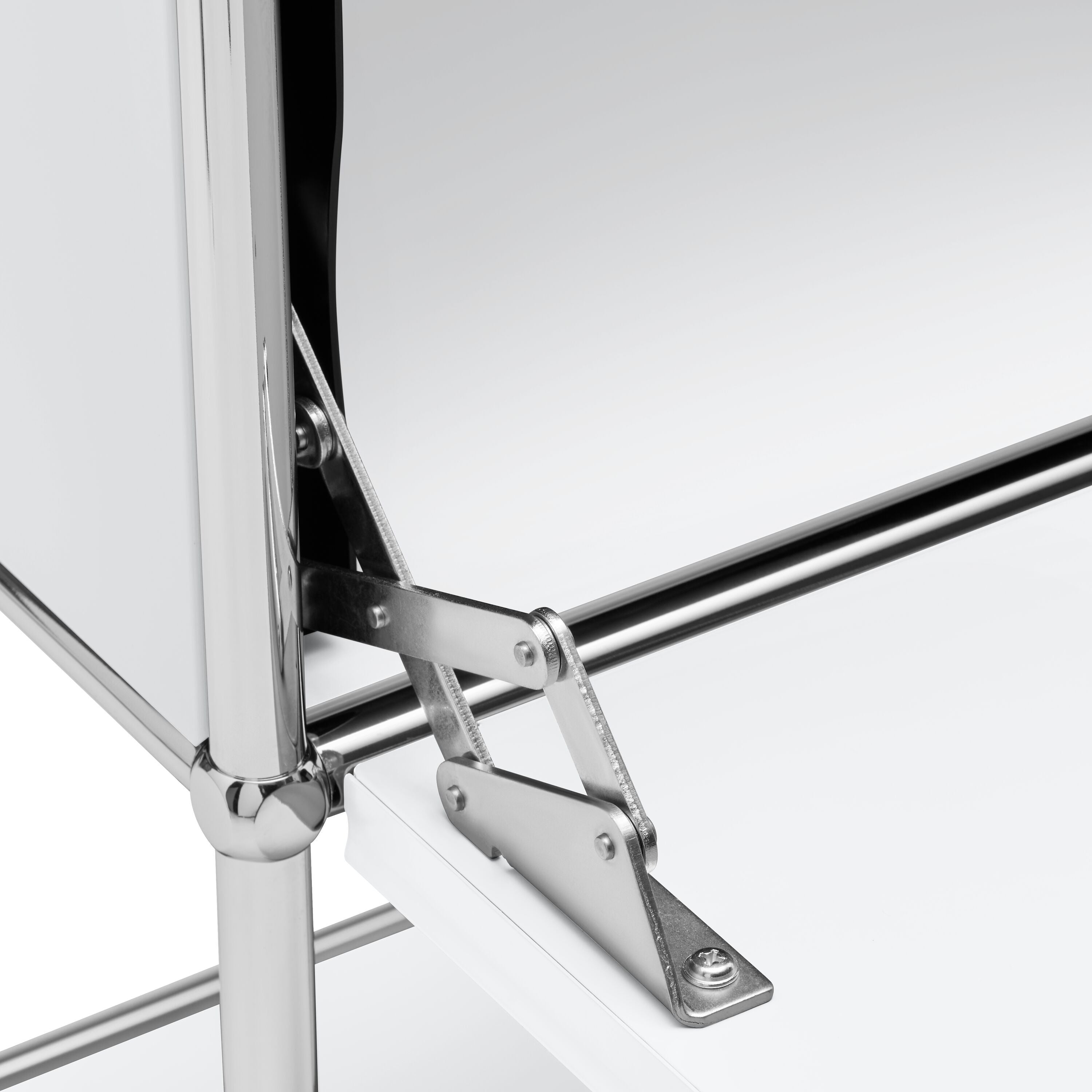 FLEXCUBE Schreibtisch - Weiss / B: 152.0 cm x T: 40.0 cm x H: 80.0 cm