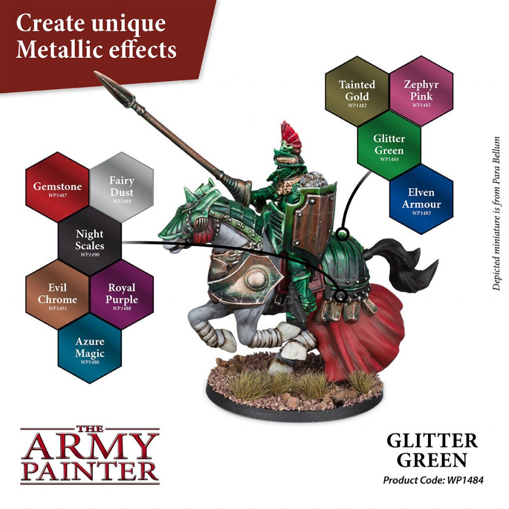 Army Painter Paint: Glitter Green