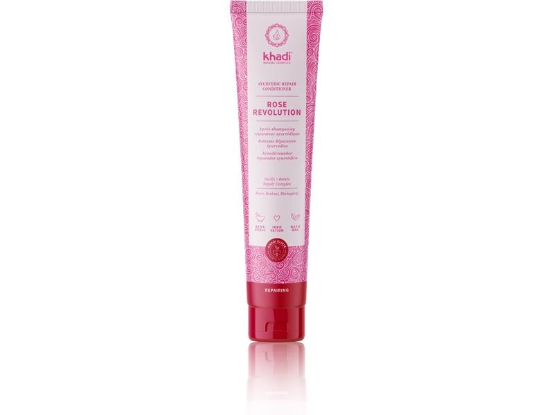 khadi Haarspülung Repair Rose Revolution 200 ml Veganer Conditioner ohne Silikone