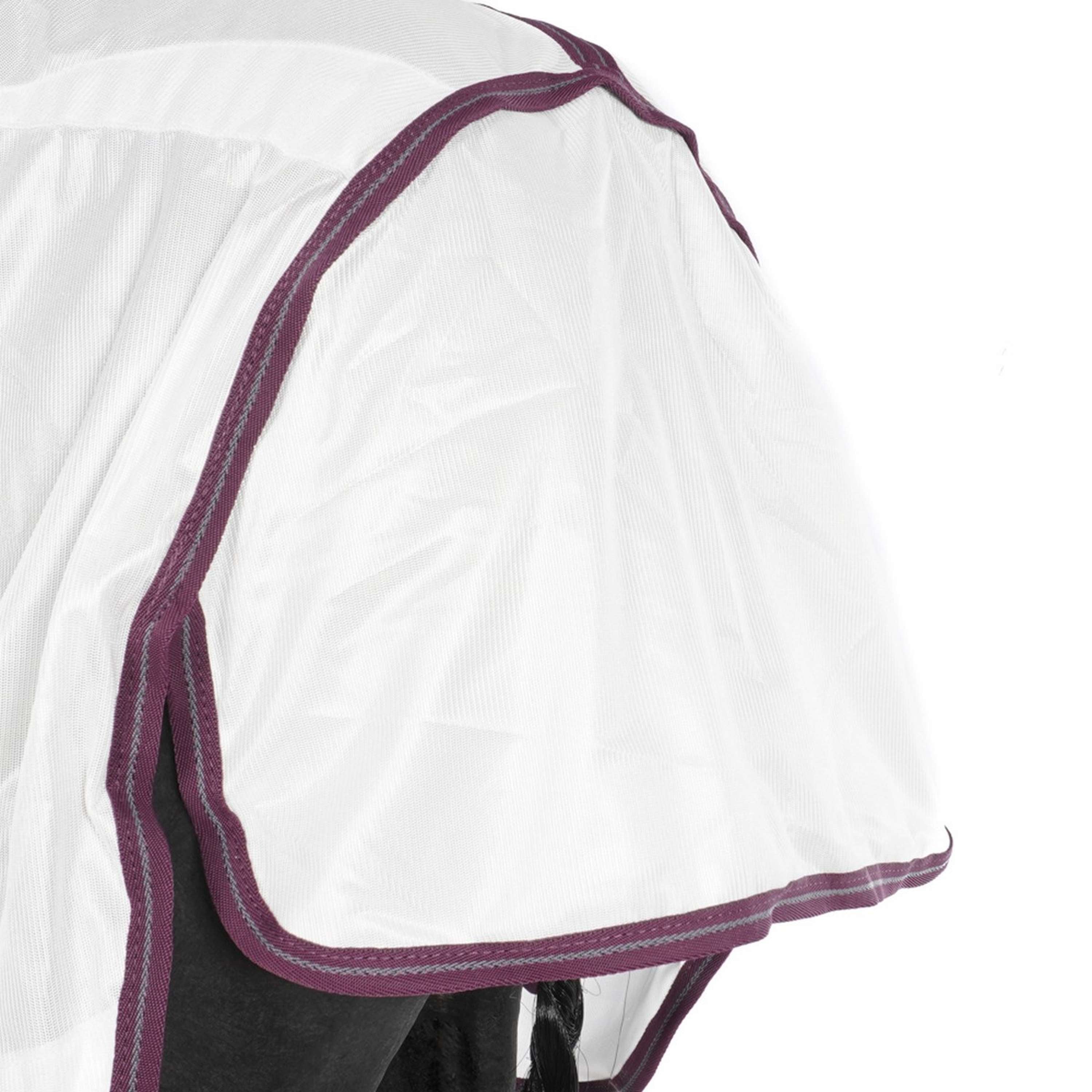 WeatherBeeta ComFiTec Essential Mesh II Combo Neck Wit/Maroon/Grijs