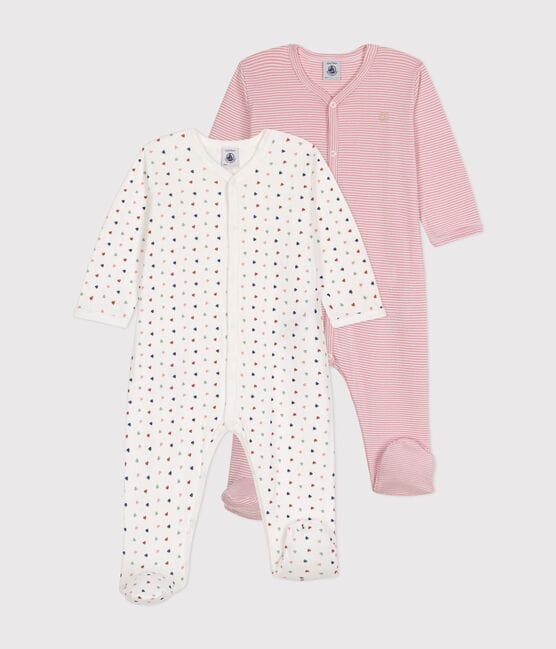 Lot de 2 pyjama bébé en coton