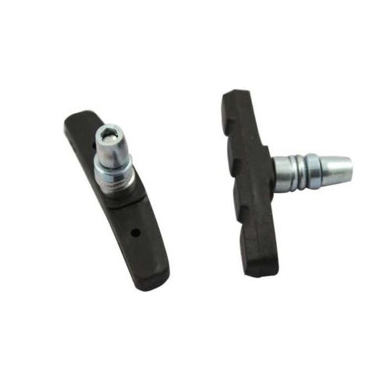 (8er Set) Fahrrad Felgenbremse V-Brake Bremsbelag - Schwarz