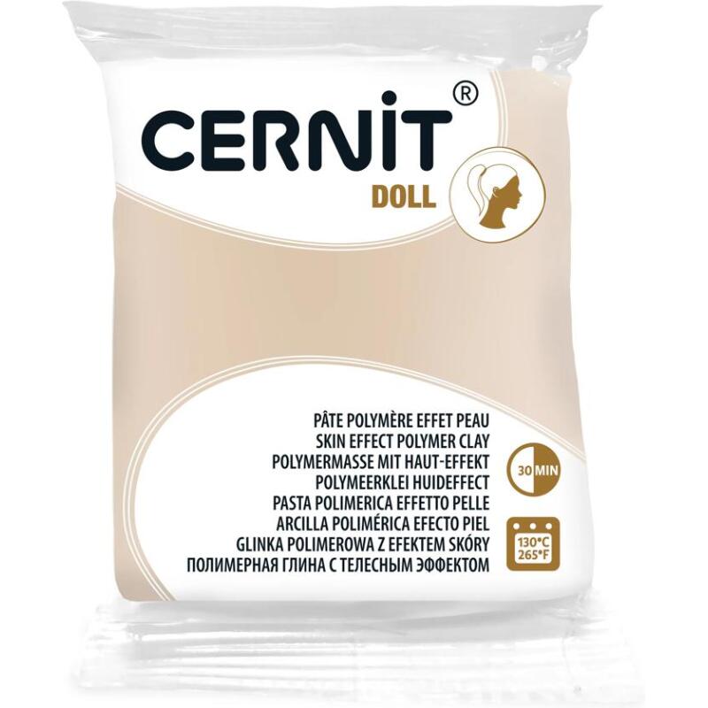 Pâte à modeler à cuire, Cernit DOLL 56 g