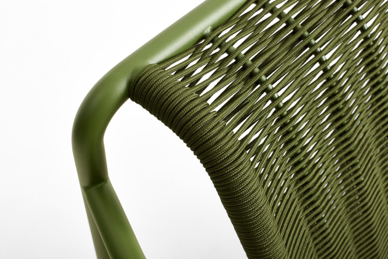 Hay Palissade Cord Lounge fauteuil low Olive