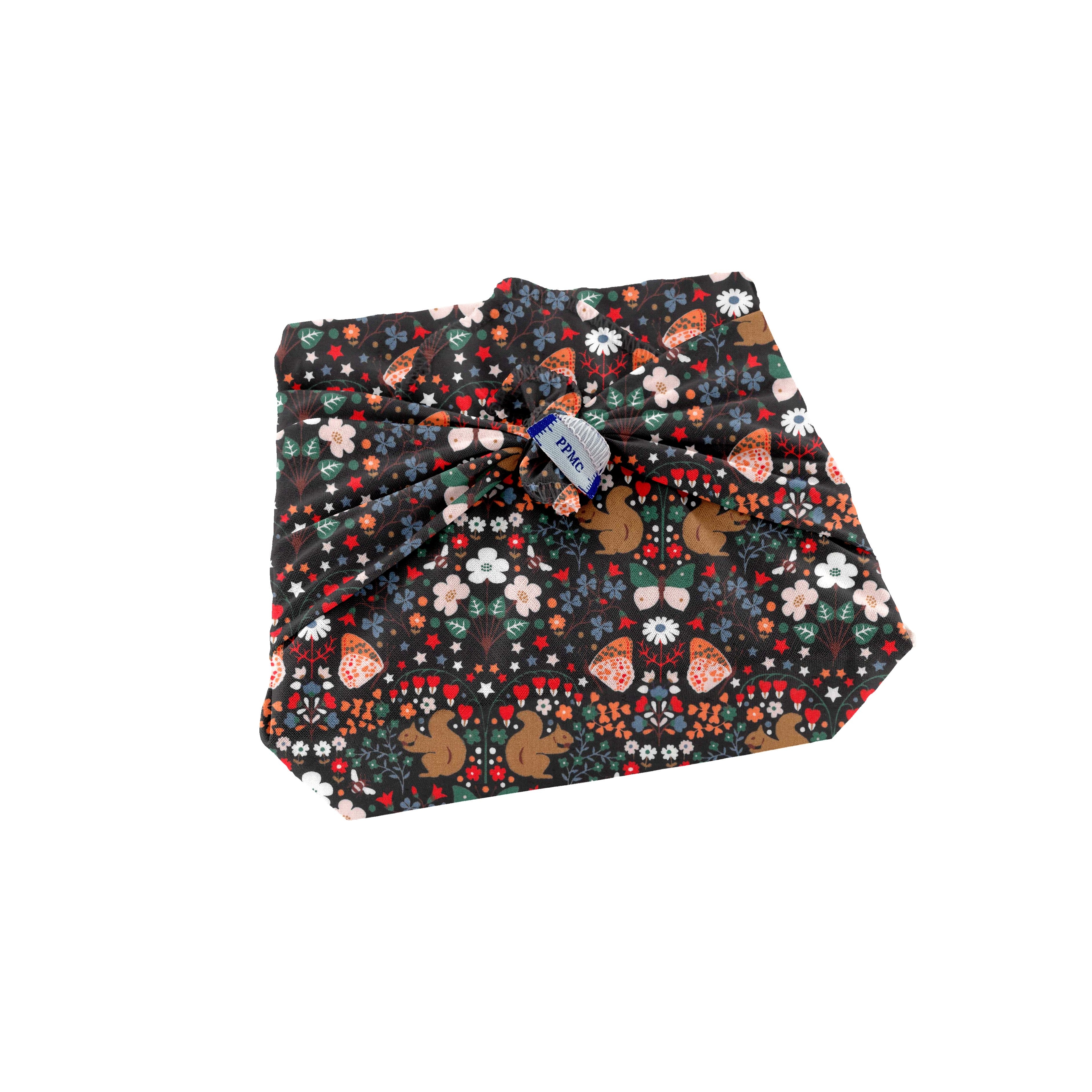 Furoshiki Petit 35 X 35 Cm Casse Noisette