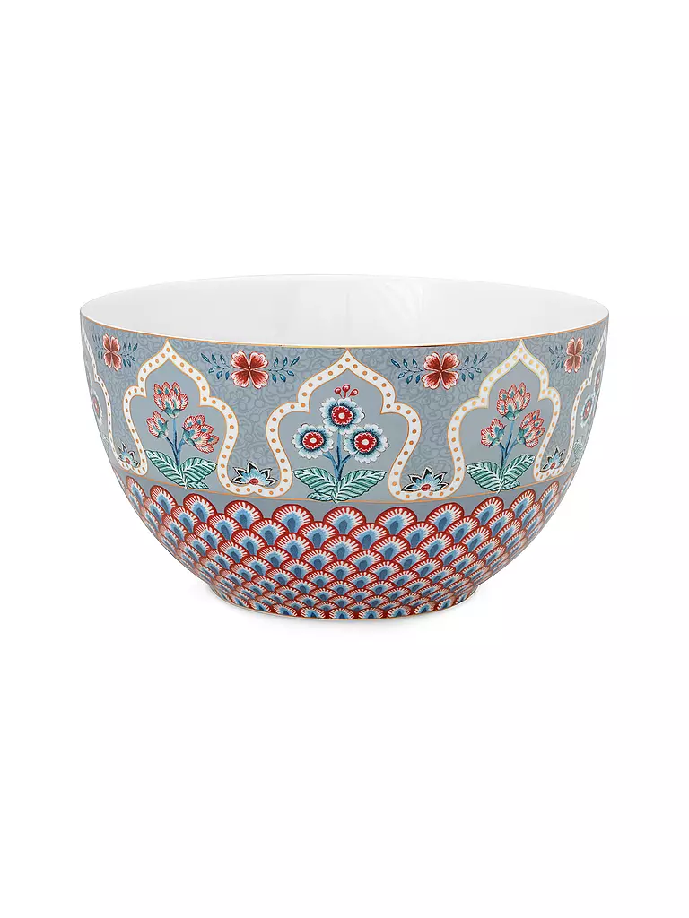PIP STUDIO Schale 18cm FLOWER FESTIVAL Light Blue hellblau