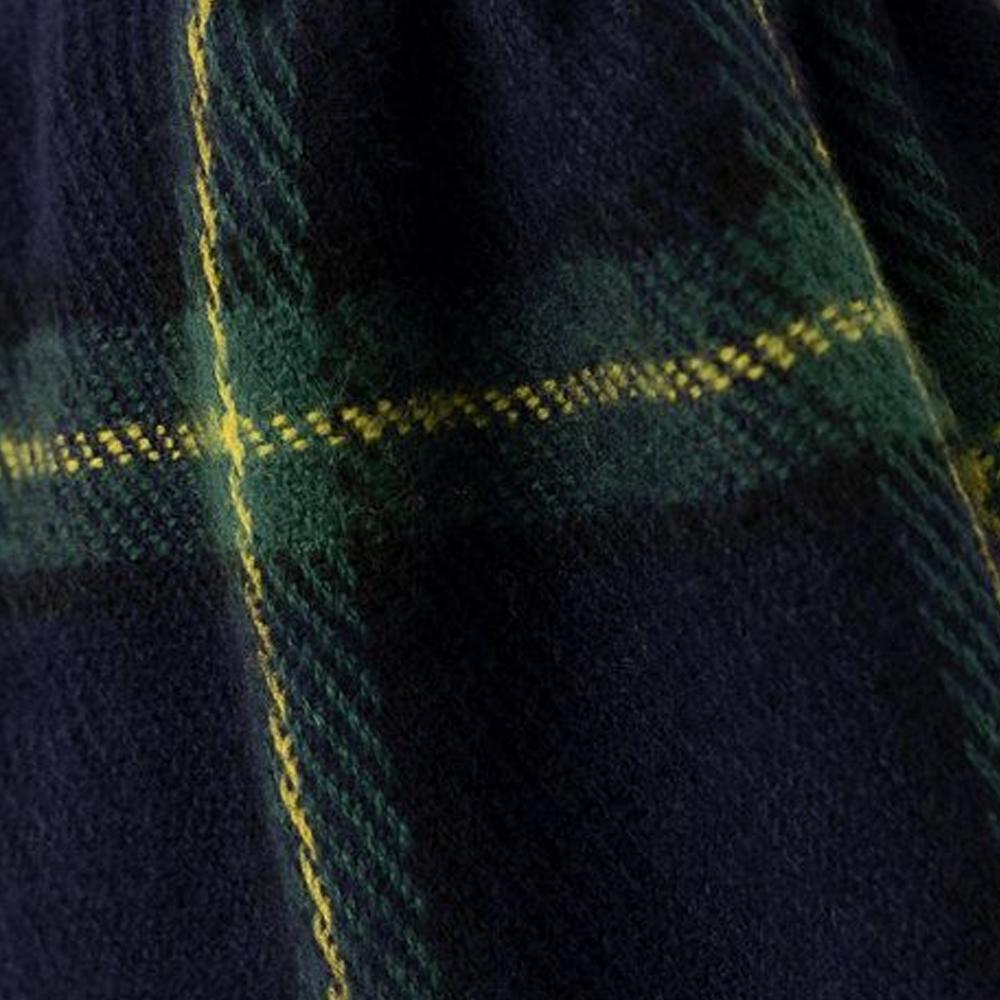 Superdry Écharpe à carreaux Marine/Vert Mixte Vintage Check Scarf