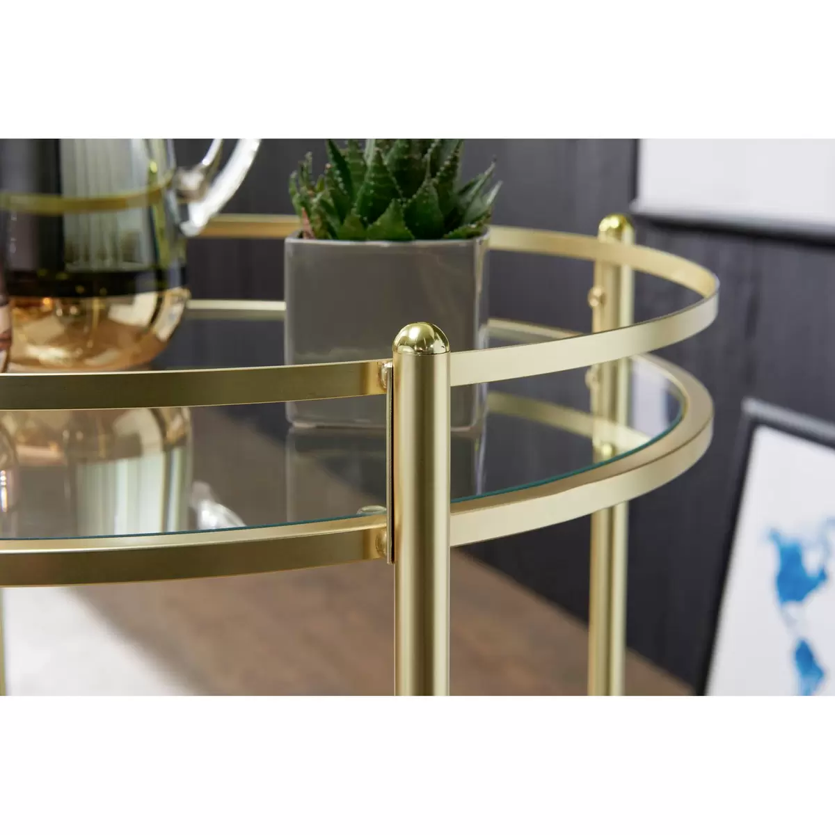 Servierwagen Niort Gold