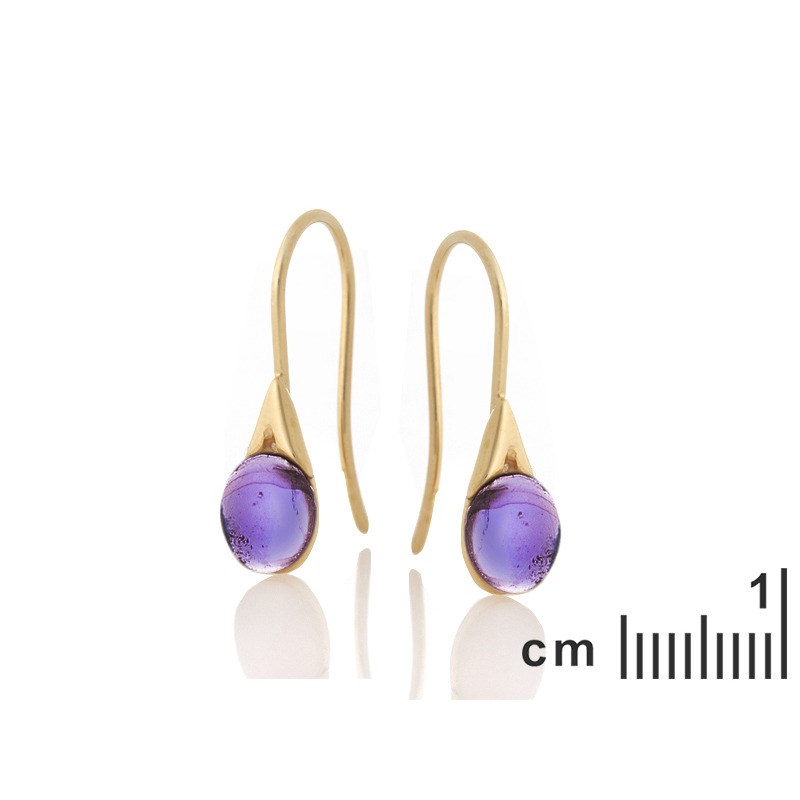 BOUCLES D'OREILLES AGATE ARGENT