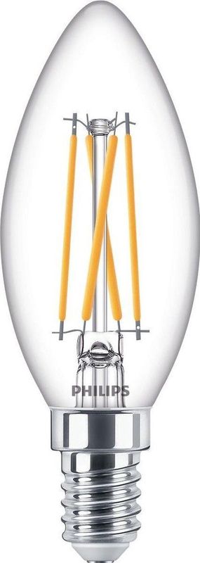 Philips - Led Classic 40W B35 E14 - Dimbare Verlichting - Transparant Glas