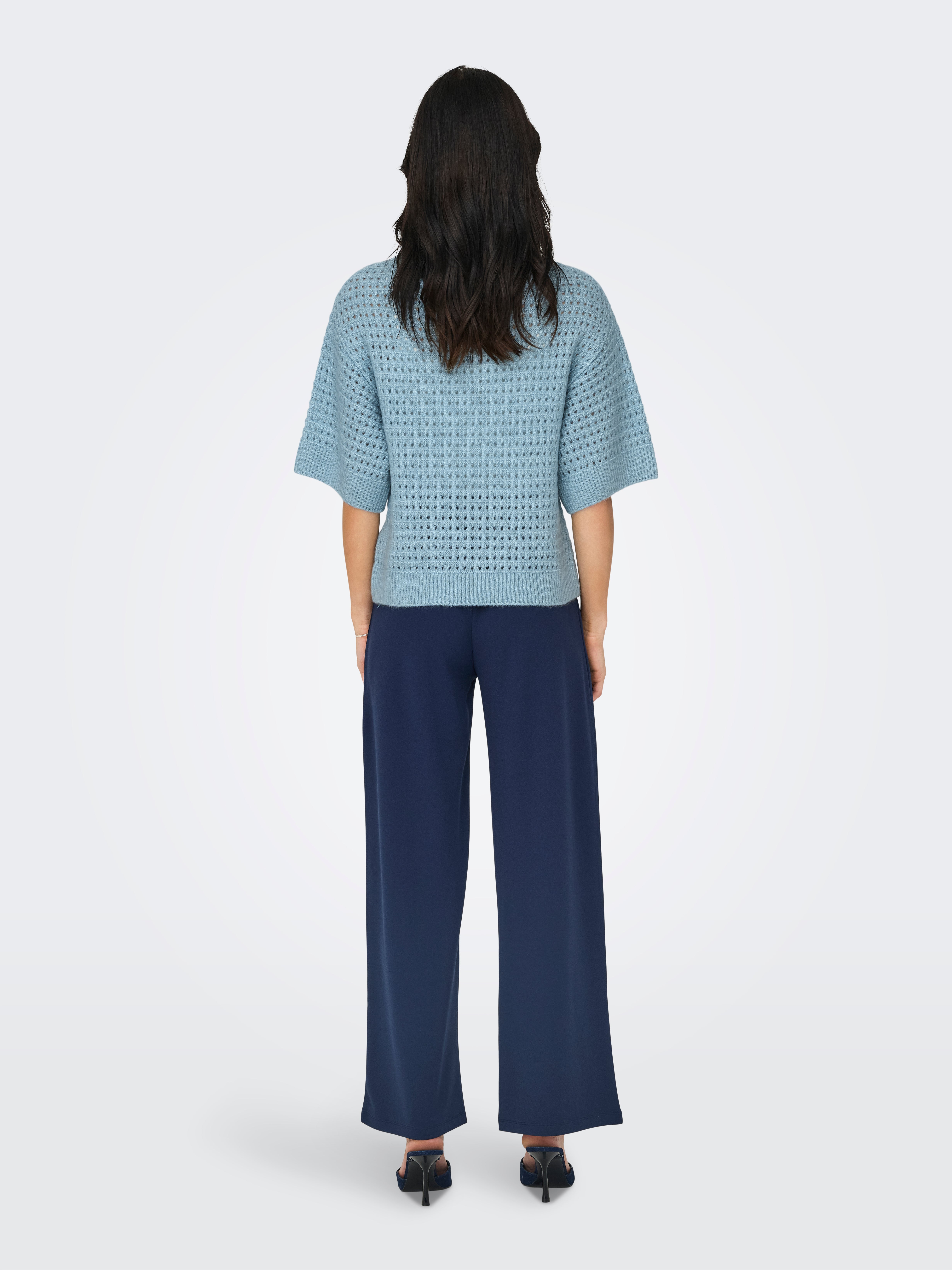 JDYLUCIE Strickpullover Powder Blue