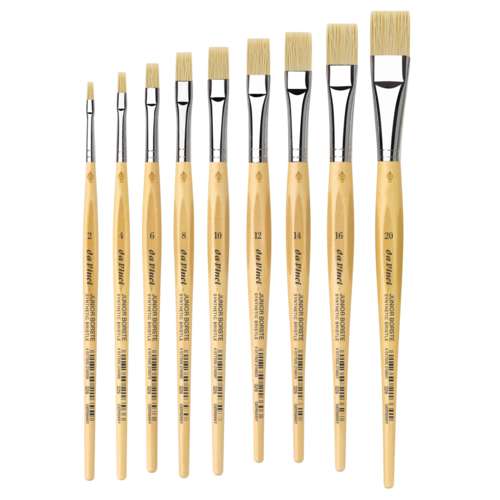 da Vinci JUNIOR BORSTE SYNTHETIK flach, Serie 329