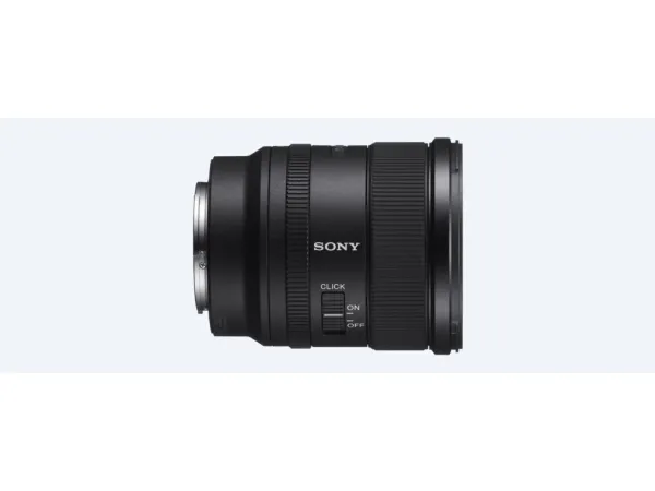 Sony SEL20F18G - Vidvinkel objektiv - 20 mm - f/1.8 G - Sony E-mount - for Cinema Line; a VLOGCAM; a1; a1 II; a6700; a7 IV; a7C; a7C II; a7CR; a7R V; a7s III; a9 III